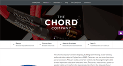 Desktop Screenshot of chord.co.uk